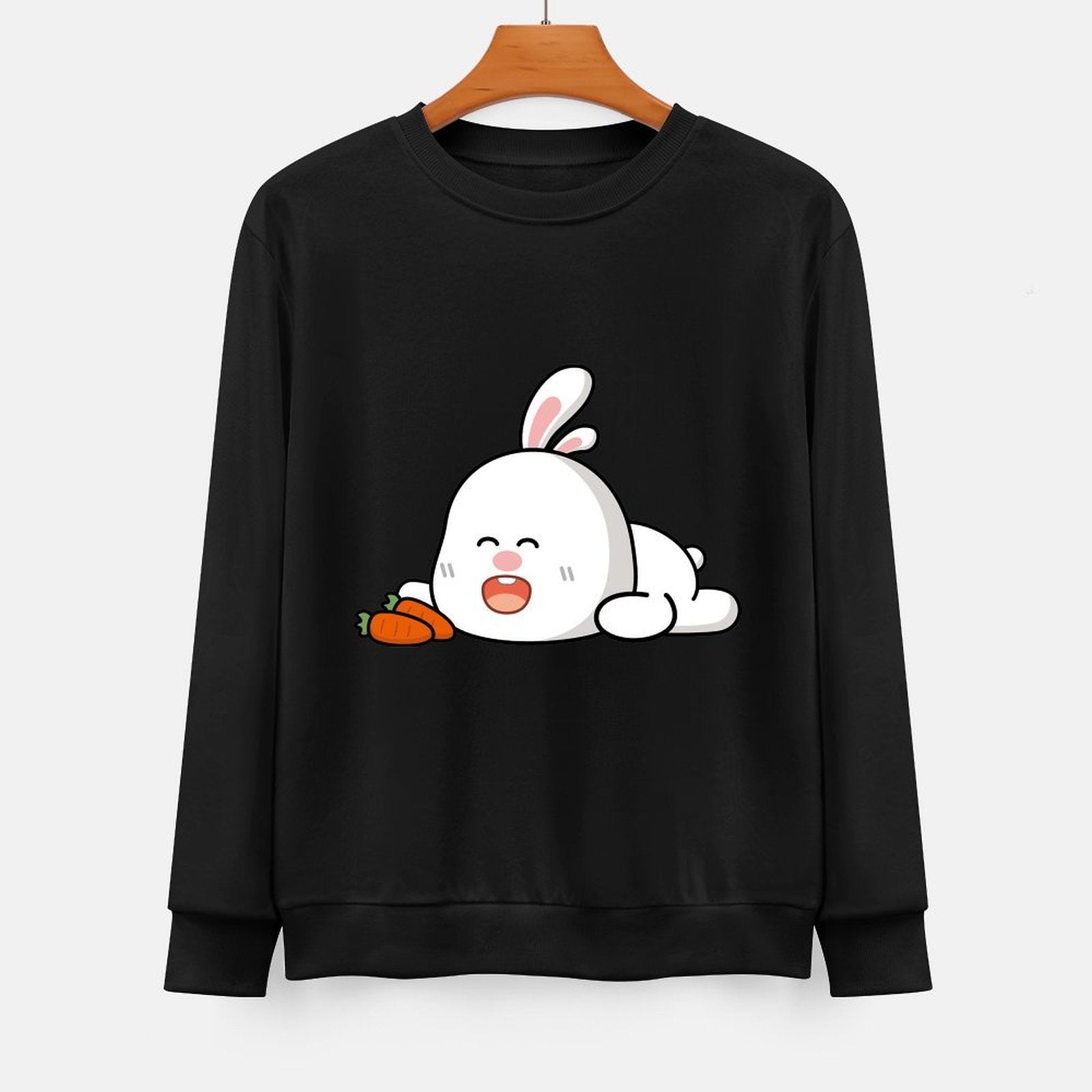 Front Patterned Long Sleeve TopSignature TrueFit